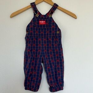 Vintage Oshkosh B’Gosh Red Wagon Overalls